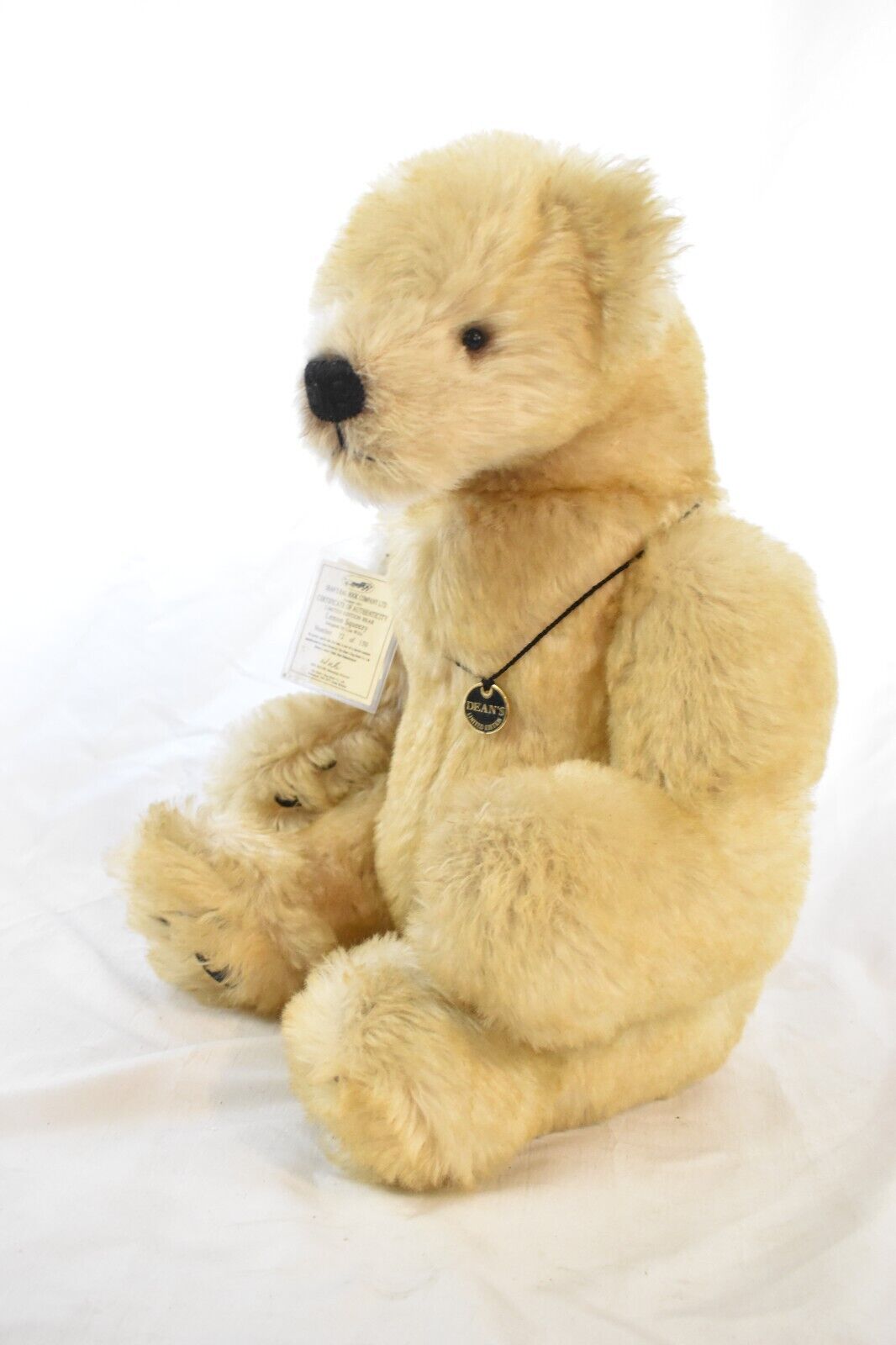 Deans Rag Book Co Lemon Squeezy 60cm Teddy Bear Artist Showcase Lisa Wills