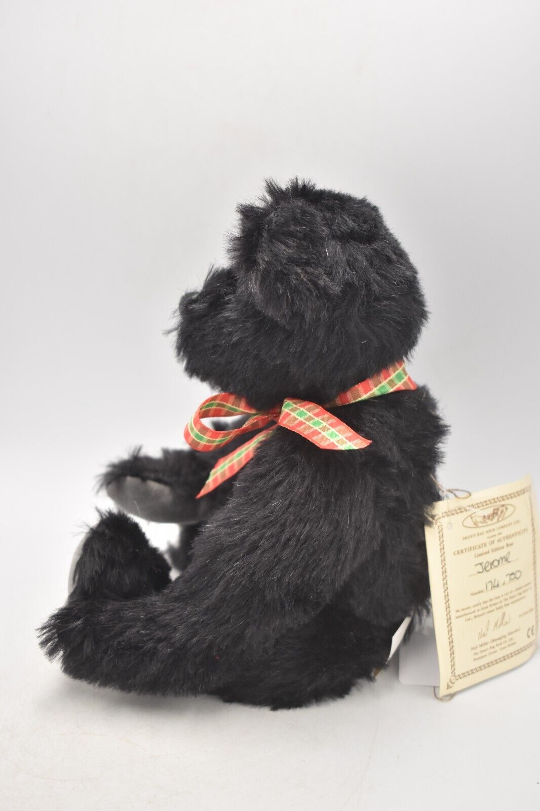 Deans Rag Book Co Jerome Teddy Bear Limited Edition Retired & Tags