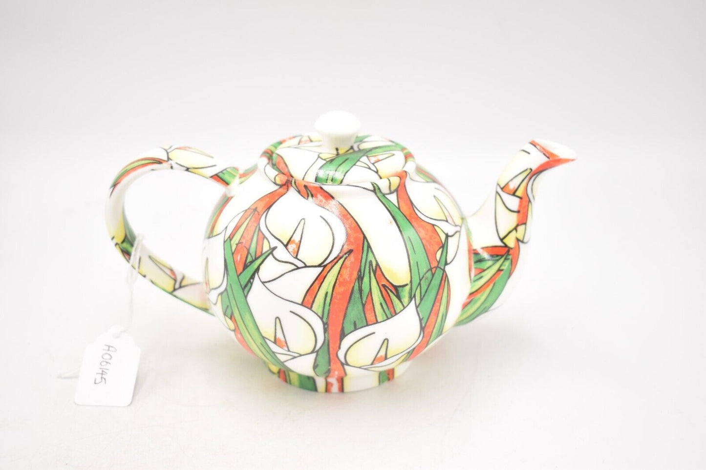 Vintage Cardew Designs Lilies Teapot Novelty Decorative Collectible