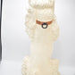 Vintage White Poodle Dog Figurine Statue Ornament Large Life Like Ceramic 44cm