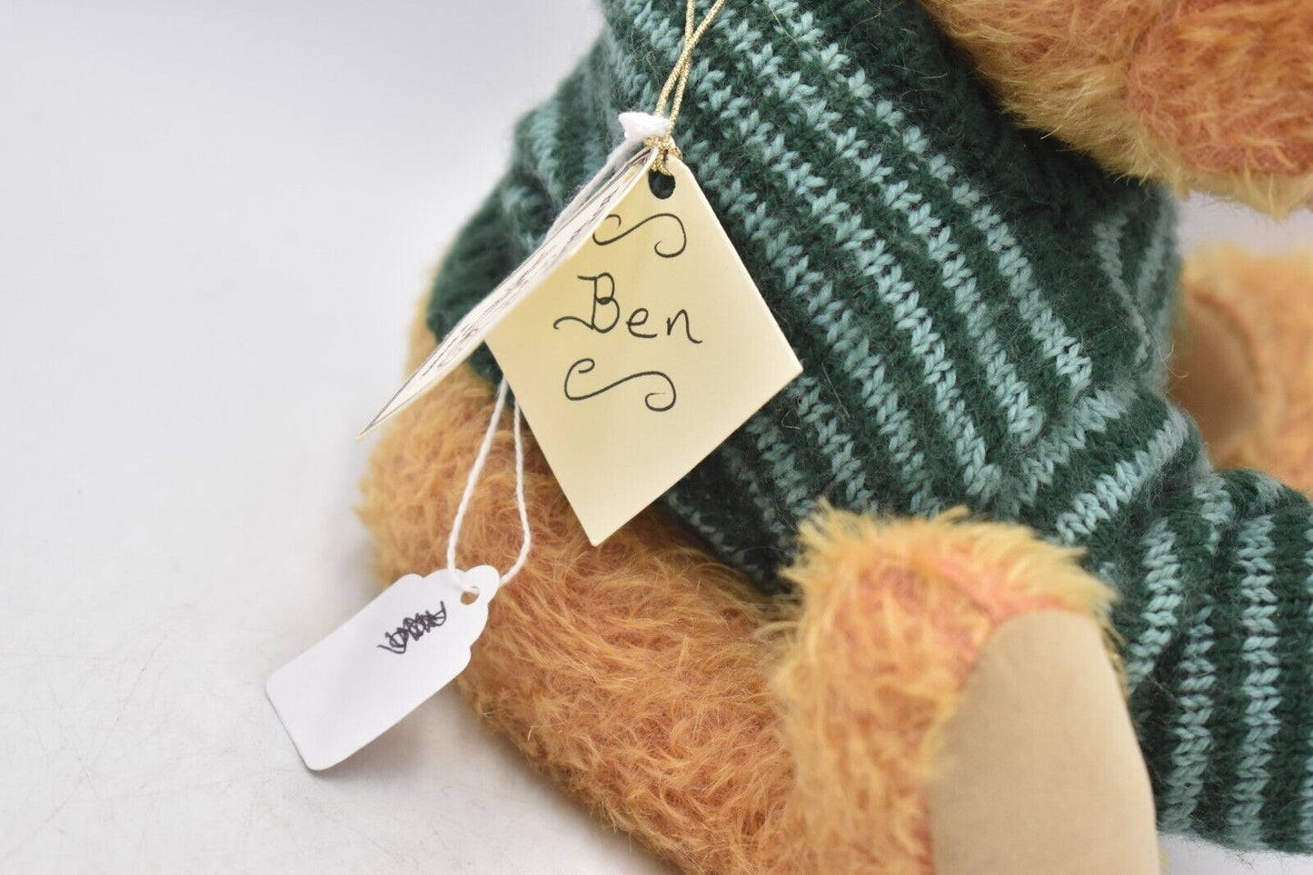 Artist Teddy Bear by Bow Wood Bears by Jan Draper Ben OOAK Teddy Bear Tagged