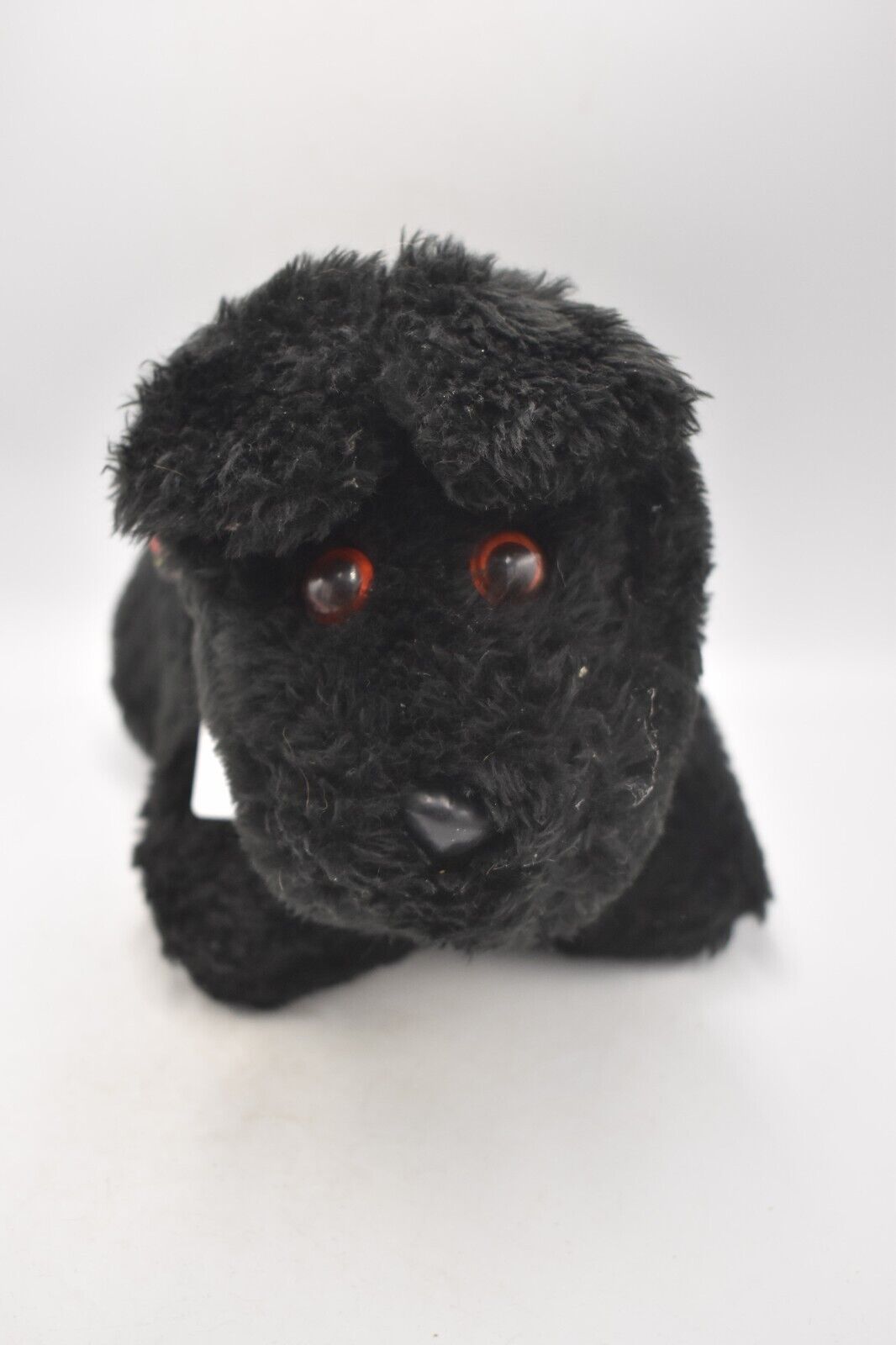 Vintage A&G Soft Toys Black Scottie Dog Teddy Bear Plush Soft Toy Retired