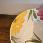 Vintage Italian Hand Painted Ceramic Serving Bowl Serving Dish