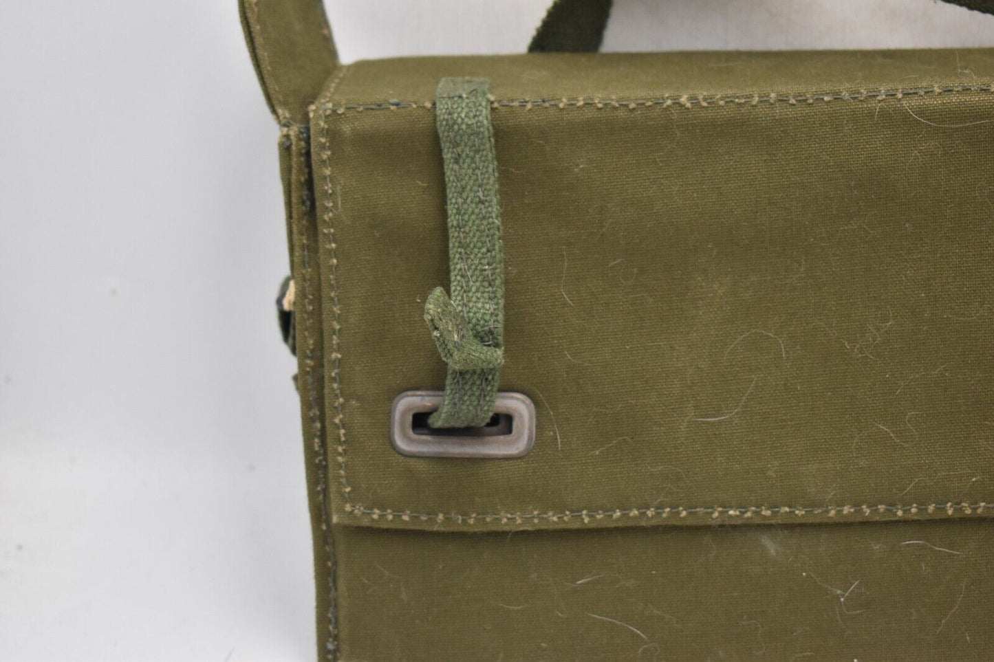 Vintage British Army NBC Vapour Detector Kit Bag – Dated 1956