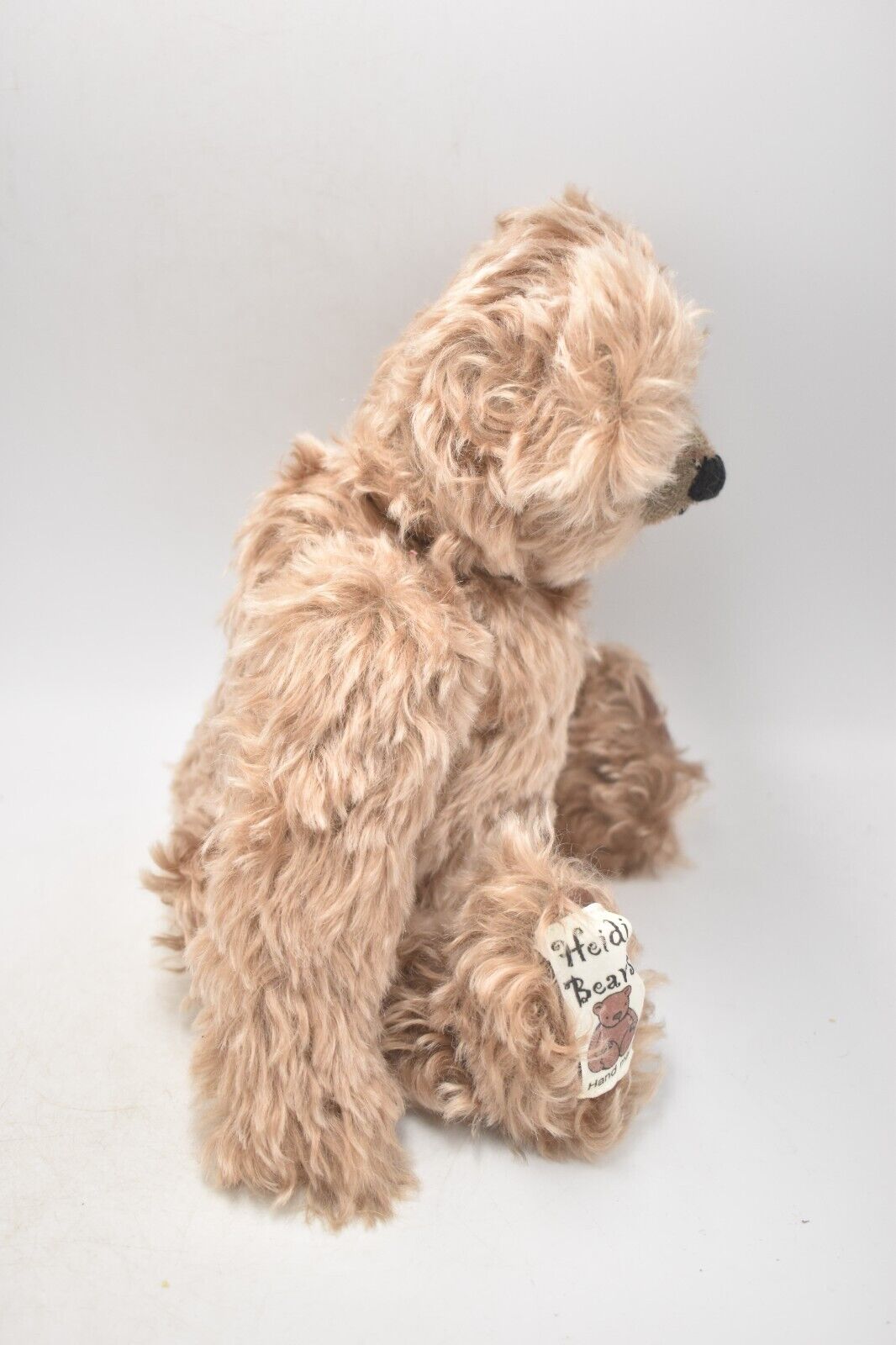 Vintage Artist Teddy Bear by Heidi Bears Brown Curly Mohair