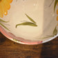 Vintage Italian Hand Painted Ceramic Serving Bowl Serving Dish