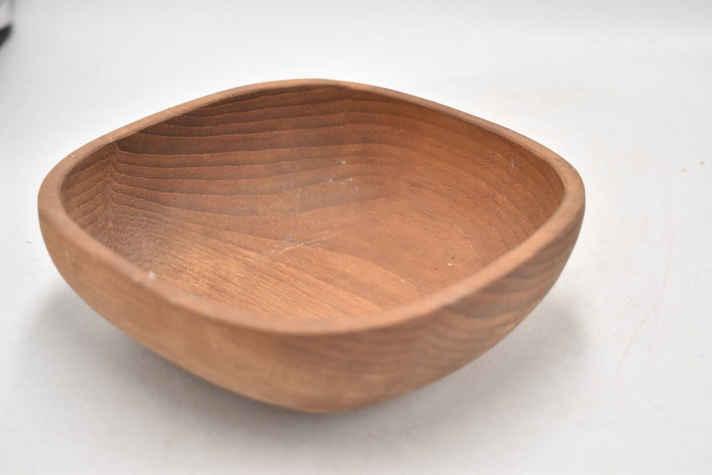 Vintage Wooden Decorative Bowl Wooden Display Bowl