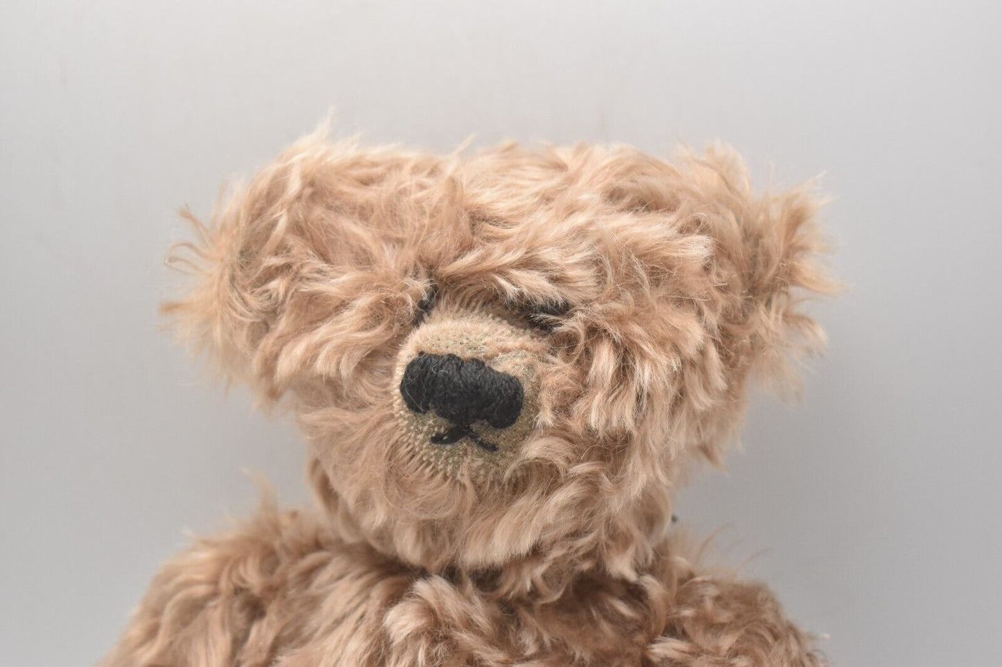 Vintage Artist Teddy Bear by Heidi Bears Brown Curly Mohair