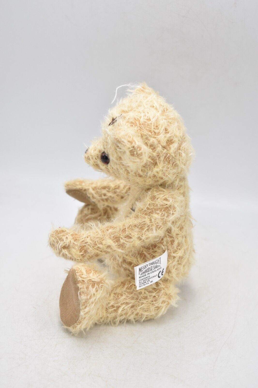 Merrythought Stitches Mohair Teddy Bear Limited Edition 22cm Retired