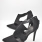 New Look Black Suede High Heel Stiletto Shoes UK Size 7 Ladies