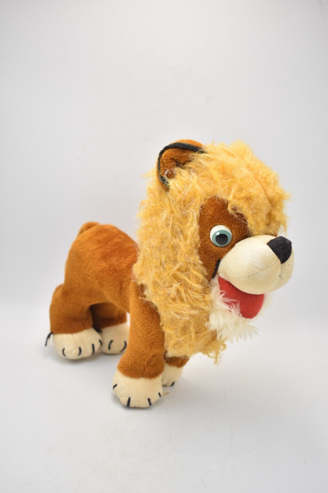 Vintage 1960's Merrythought Lion Plush Soft Toy Retired