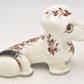 Vintage Italian Pottery Dachshund Dog Figurine 1950s Handcrafted Ornament