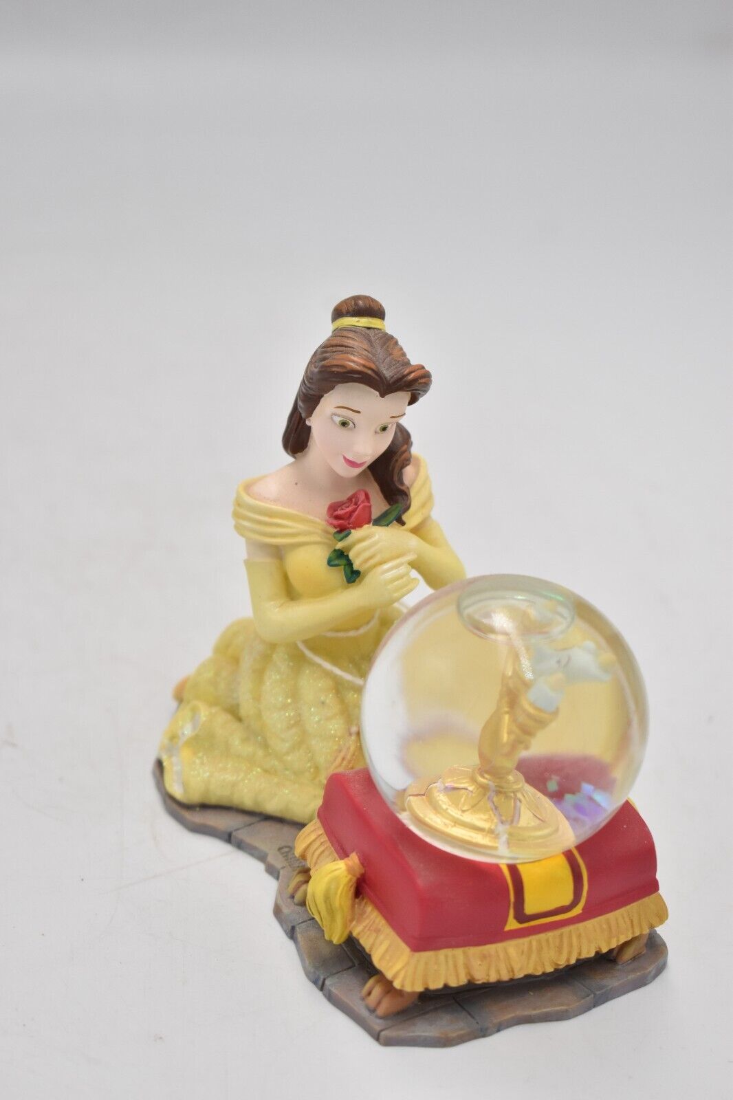 Disney Belle & Lumière Beauty and the Beast Mini Snow Globe