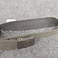 East German NVA Heavy Duty Military Webbing Belt – Grey DDR Metal Buckle