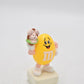 M&M's Yellow Peanut Character Easter Cake Topper 1992