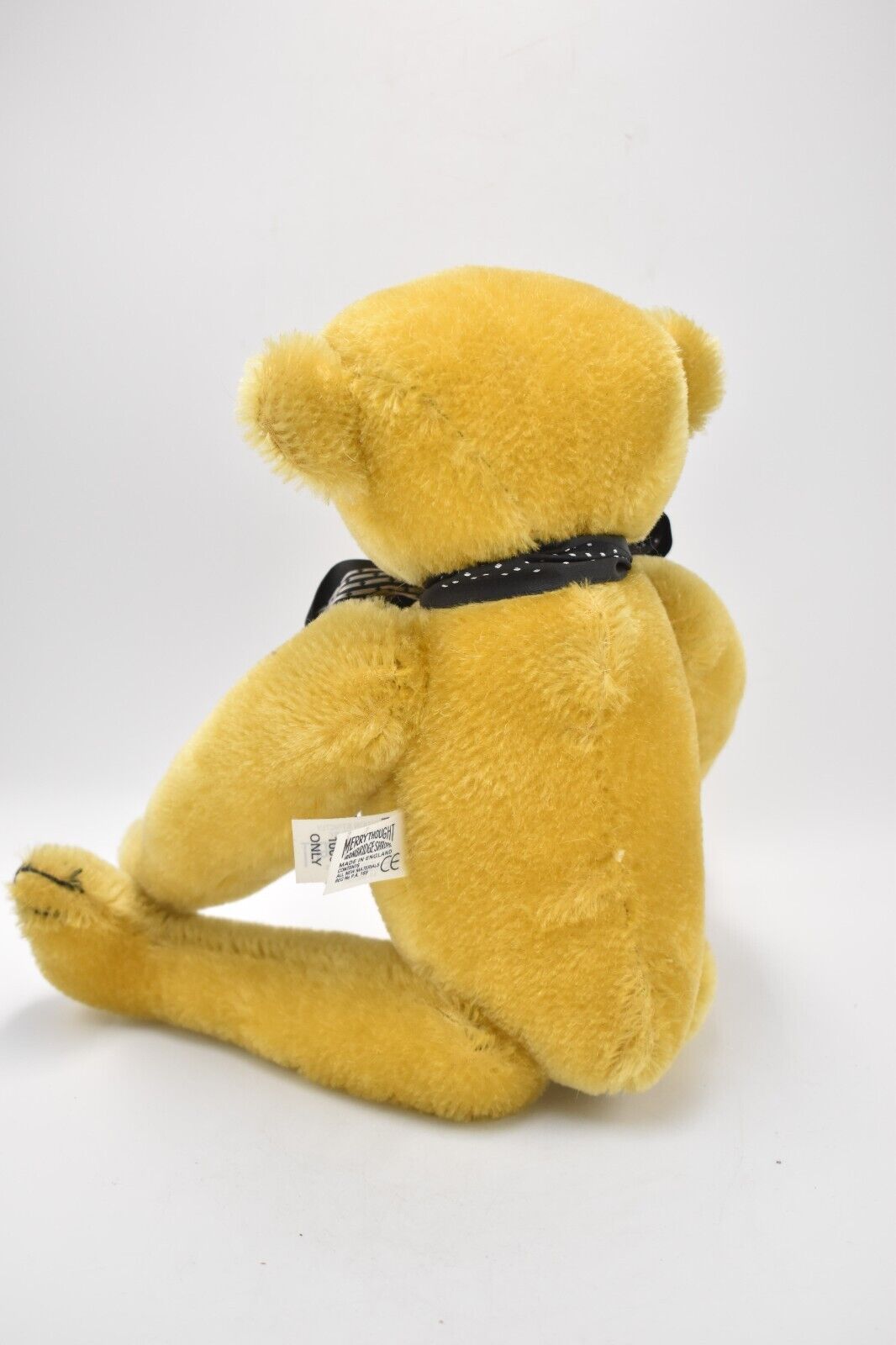 Merrythought Teddy Bear Long Limbs and Golden Mohair Limited Edition Retired