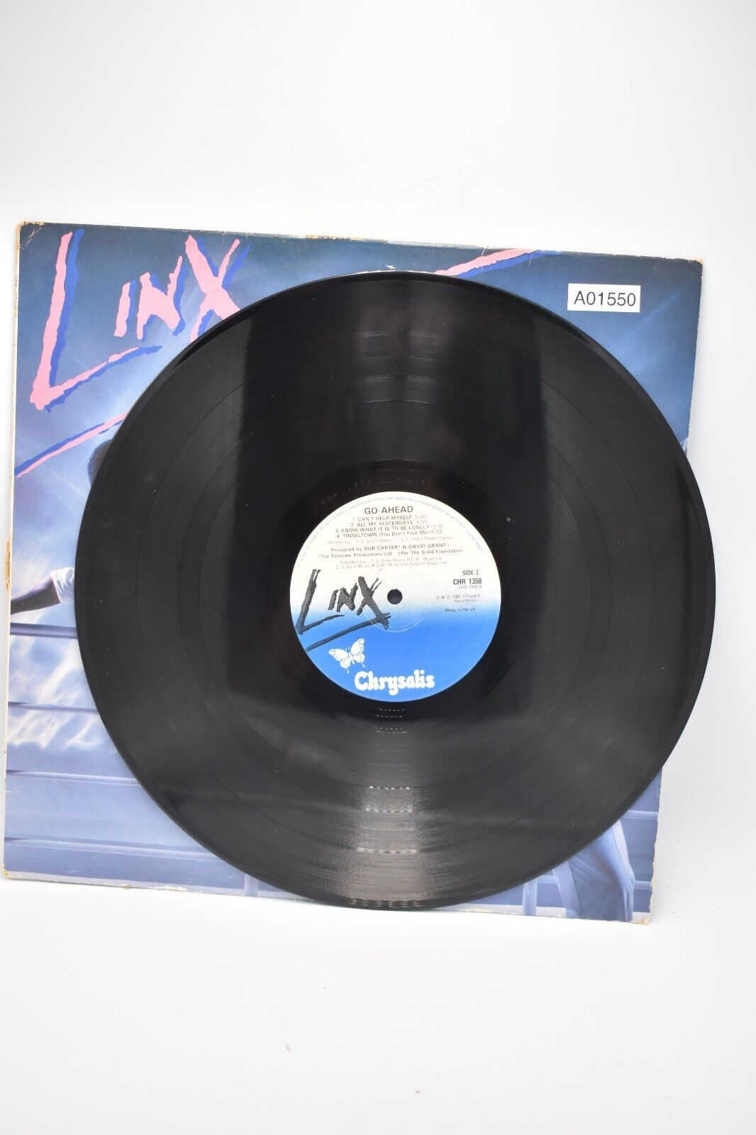 Linx Go Ahead 12" LP Vinyl Record 1981 CHR1358