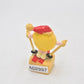 M&M's Yellow Character Skiing Cake Topper