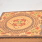 Vintage Bulgarian Hand Painted Pyrographed Jewellery Box, Trinket Box