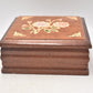 Vintage Wooden Decorative Jewellery Box, Trinket Box, Storage Box