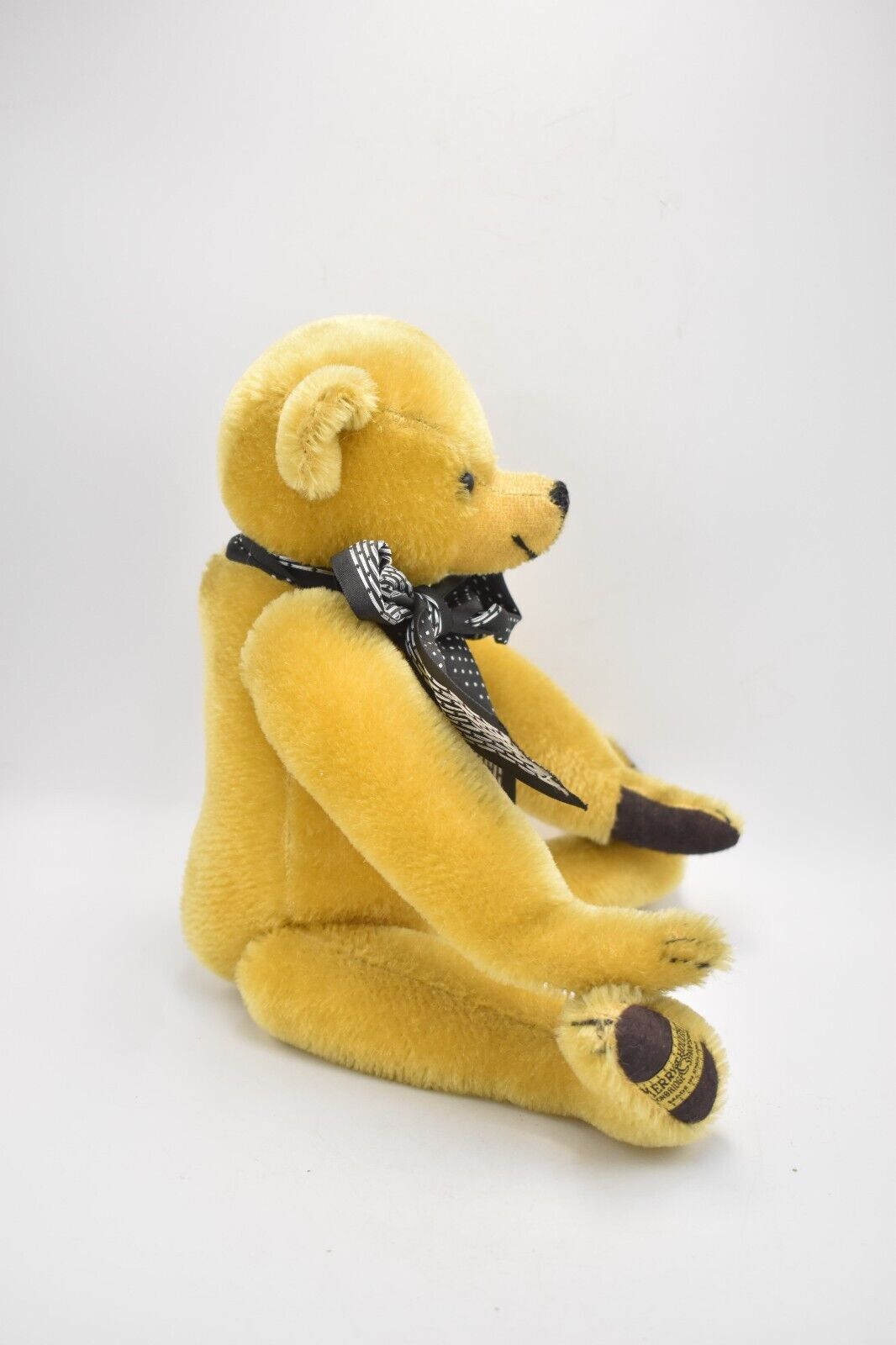 Merrythought Teddy Bear Long Limbs and Golden Mohair Limited Edition Retired