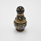 Vintage Painted Enamel Decorative Perfume Bottle Greek Mythology