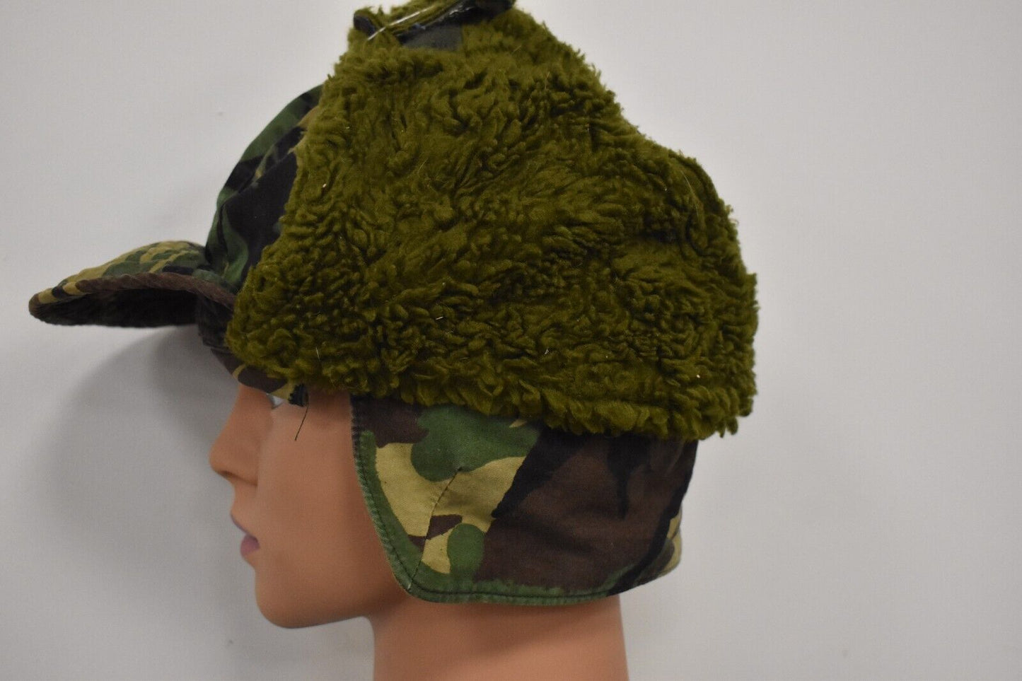 British Army Falklands Era Winter Trapper Hat – Size 57cm