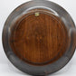 Vintage Hand Carved Wooden Bowl Retro Rustic Wood Plate Trinket Dish Key Tidy