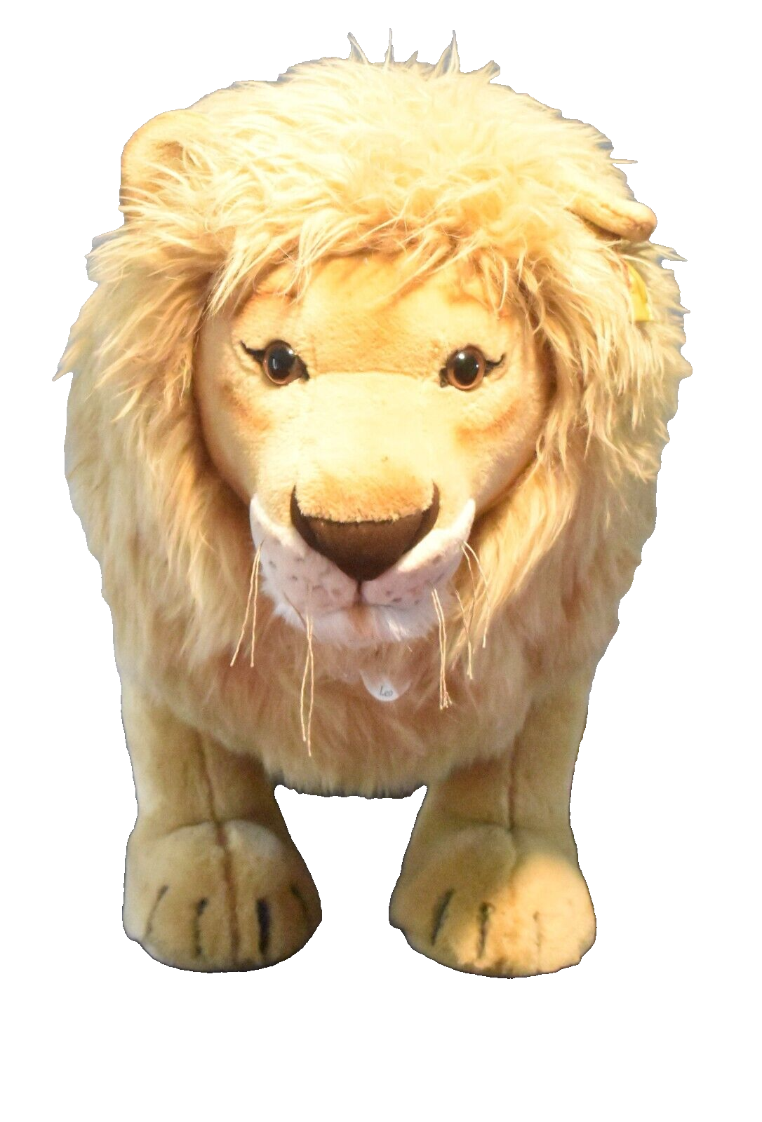 Vintage Steiff Studio Leo Lion 80cm 502613 Retired