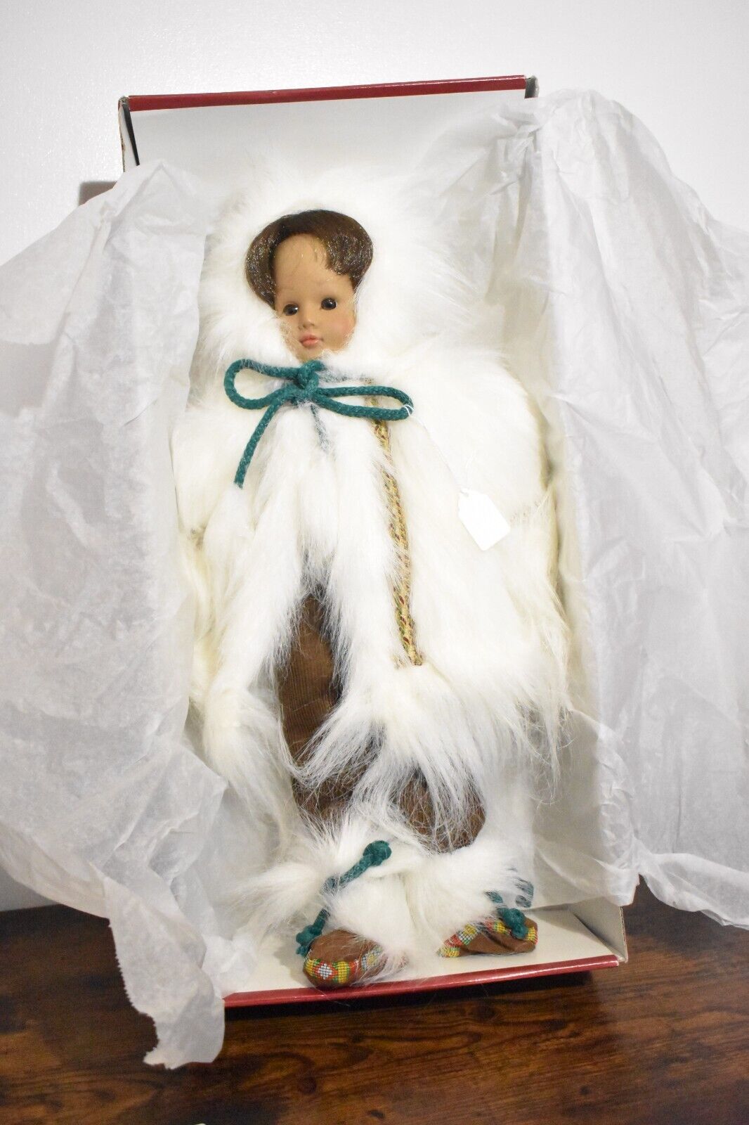 Vintage D'Azucar Native Alaskan Eskimo Doll - Tokito Lifelike Limited Edition