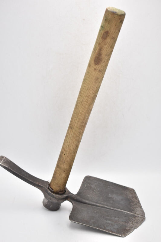 British Army WWII Entrenching Tool – Dated 1941, MKI Helve, Battle Worn