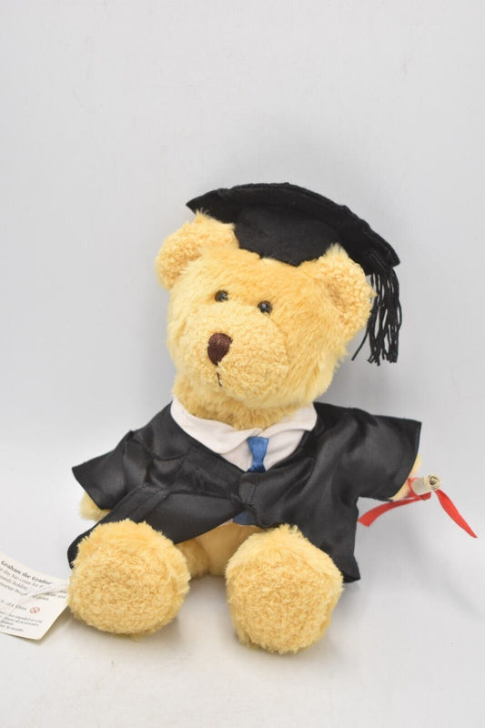 The Teddy Bear Collection Graham the Graduate Plush Soft Toy Retired & Tagged