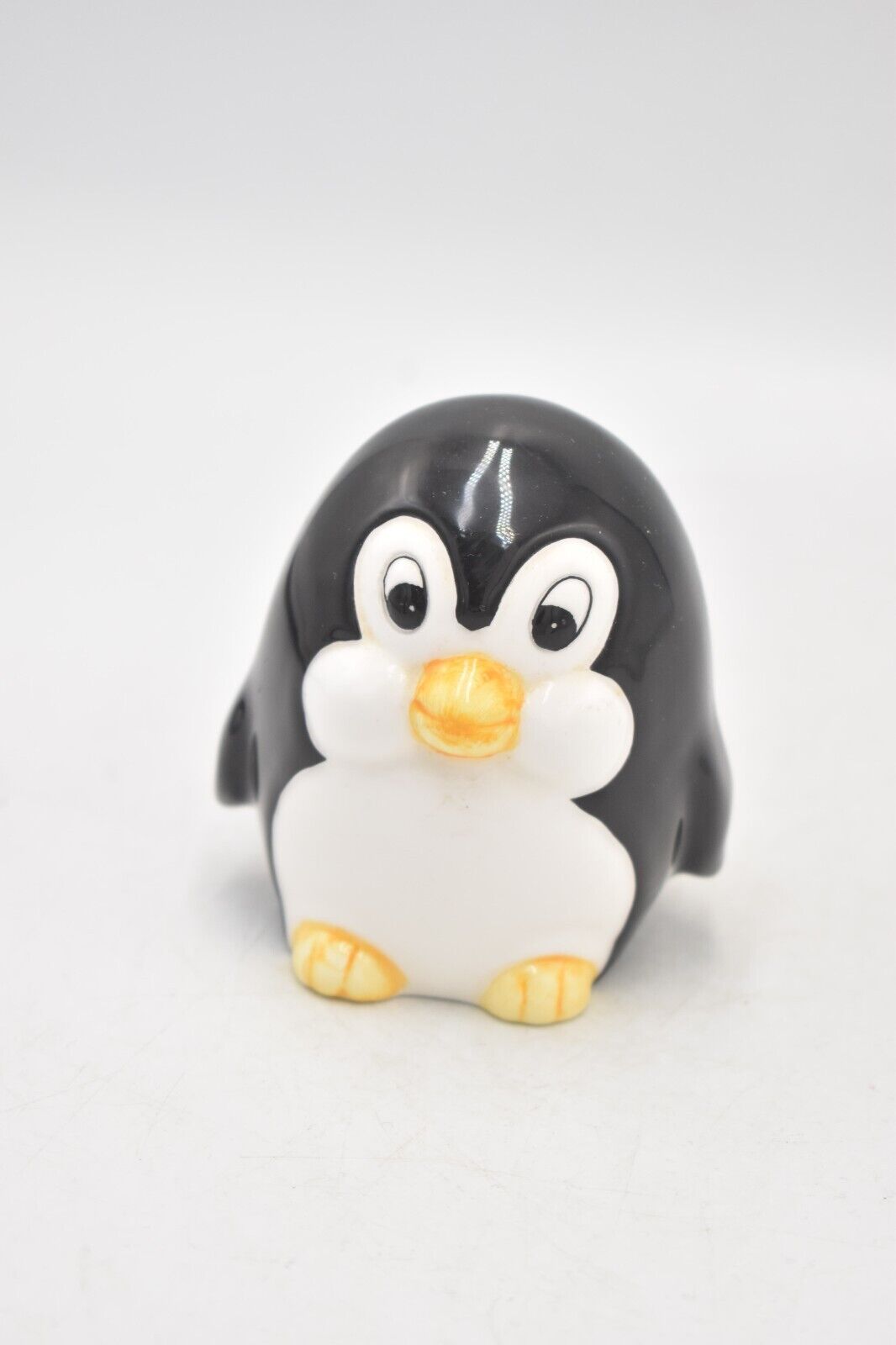 Vintage Penguin Figurine Statue Ornament Ceramic