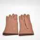 Vintage Debenhams Brown Vinyl Gloves Size 7