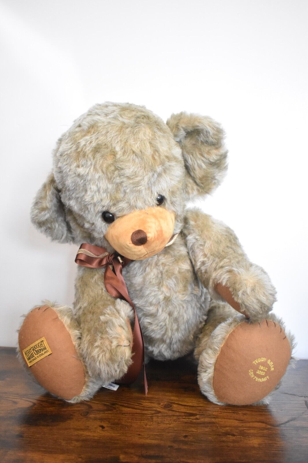 Merrythought Centenary Cheeky Teddy Bear Large Limited Edition Retired Tagged