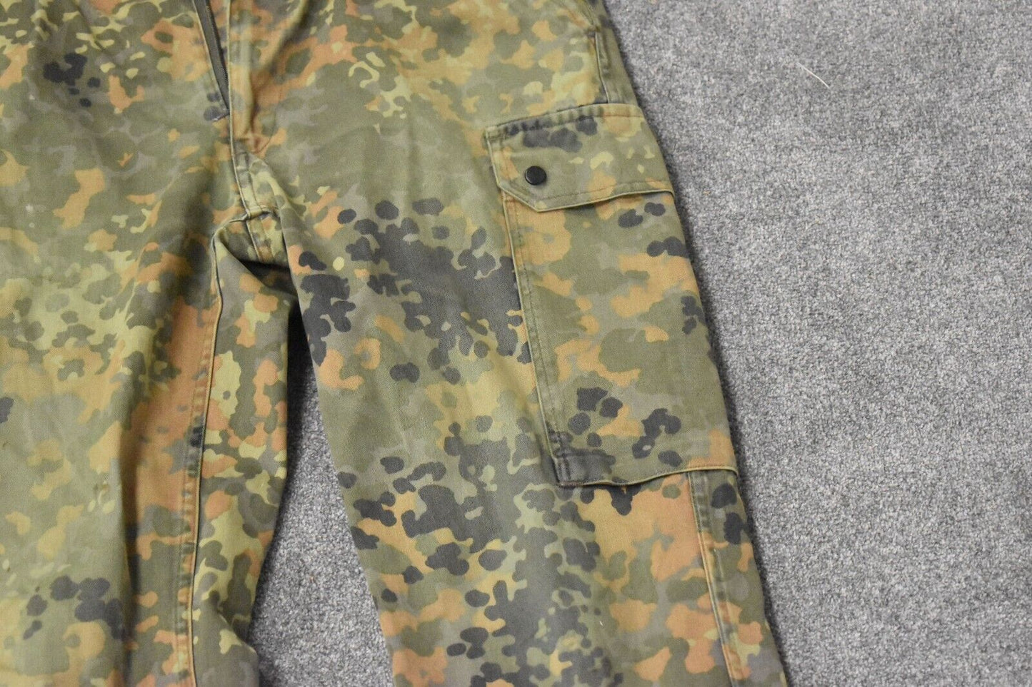 German Army Flecktarn Camouflage Combat Trousers - Size GR2