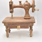 Vintage Wooden Toy Sewing Machine Display Piece