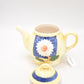 Vintage Daisy Flower 3D Teapot Novelty Decorative Collectible