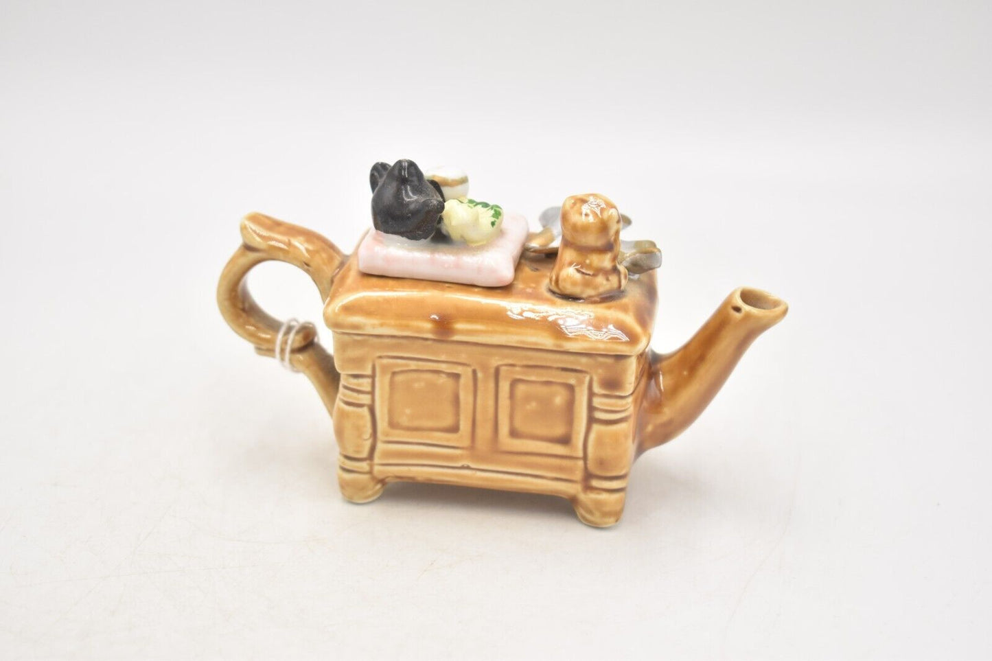 Vintage Toy Box Teapot Novelty Decorative Collectible