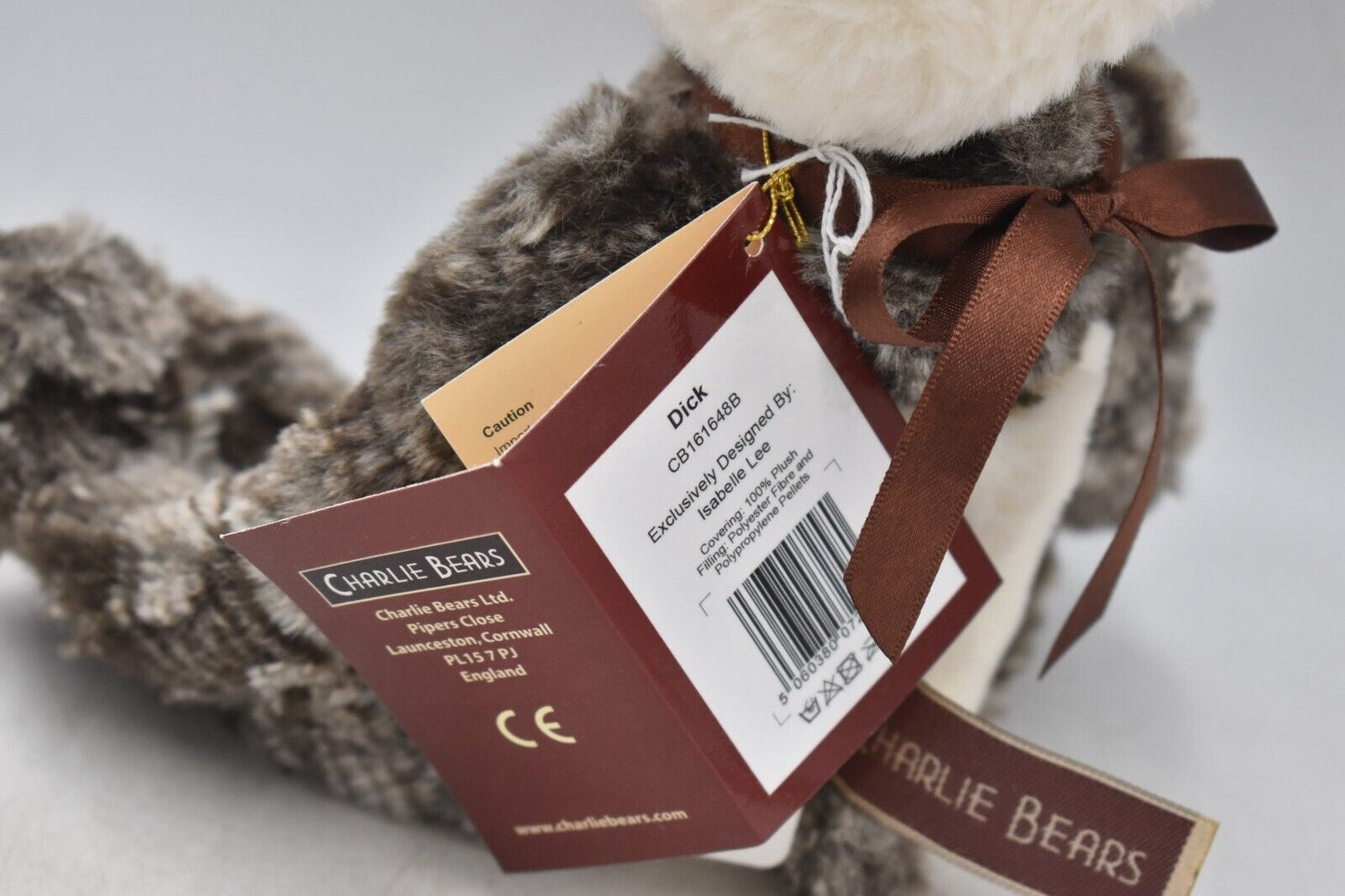 Charlie Bears Dick Retired & Tagged – Isabelle Lee Designed Panda