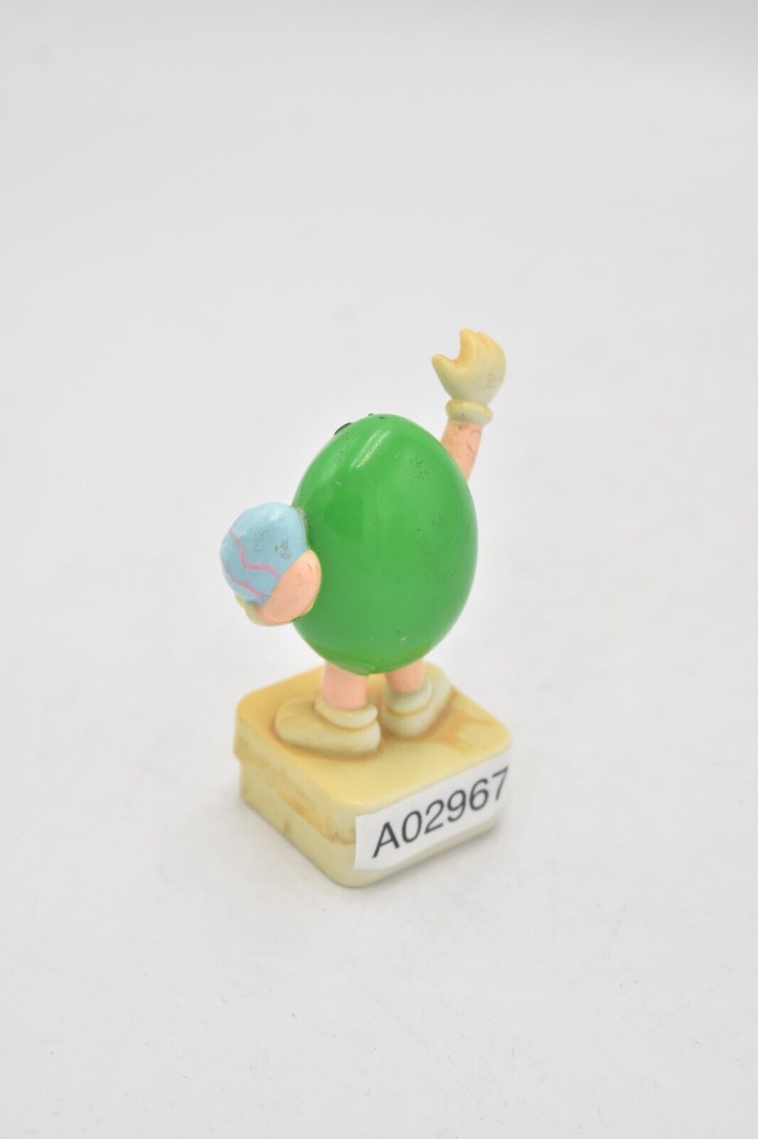 M&M's Green Peanut Character Easter Cake Topper 1991