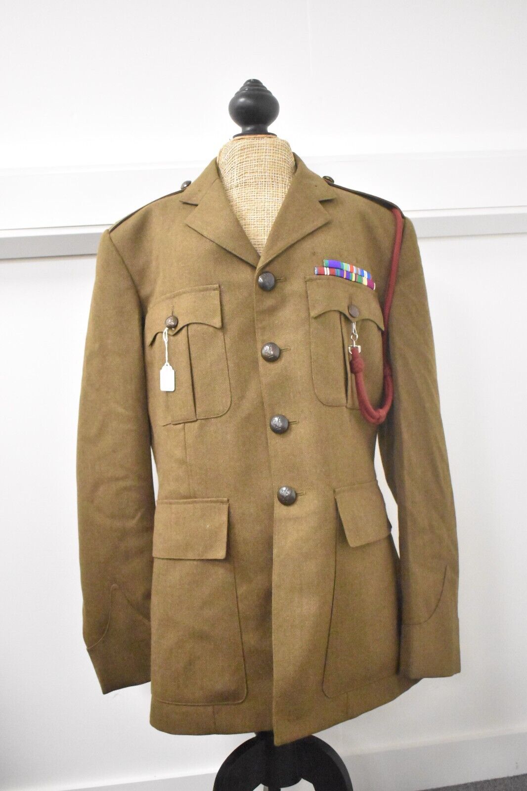 British Army Men's Uniform No 2 Dress Jacket - Size 176/108/88, Grade 1