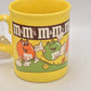 Vintage M&M's Chocolate Retro Coffee Mug Tea Cup Collectible