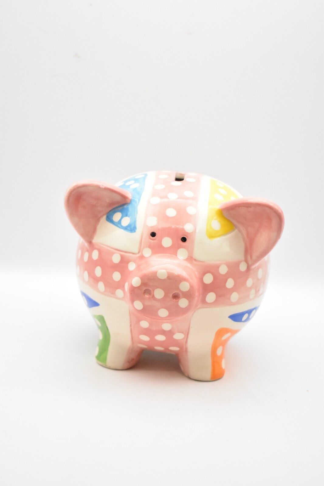 Multi Colour Union Jack Pig Money Box Piggy Bank Coin Bank