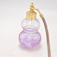 Caithness Glass Fragrance Perfume Bottle Atomiser Purple & White Swirl