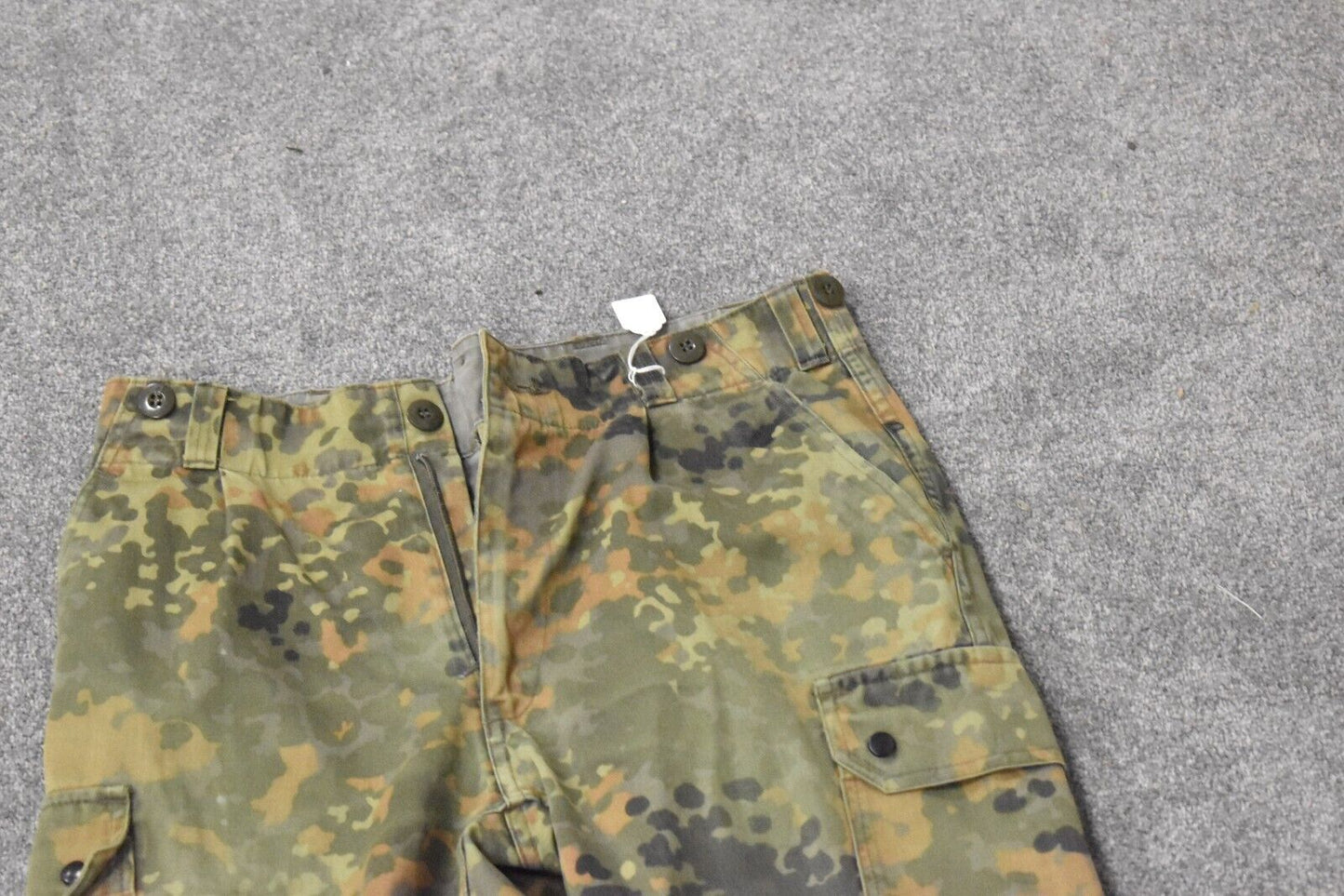 German Army Flecktarn Camouflage Combat Trousers - Size GR2