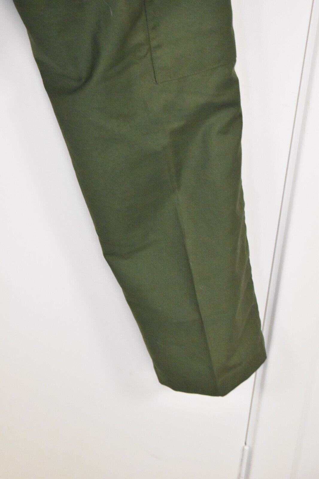 Vintage Swedish Army Olive Green Combat Trousers – Dated 1976, W30" L32"