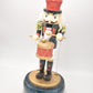 Christmas Nutcracker with Drums Wooden Christmas Decoration Musical