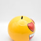 Emoji Heart Eyes Novelty Money Box Piggy Bank Coin Bank Novelty Ceramic