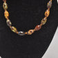 Vintage Retro Multi Colour Beaded Ladies Long Necklace Costume Jewellery 60cm